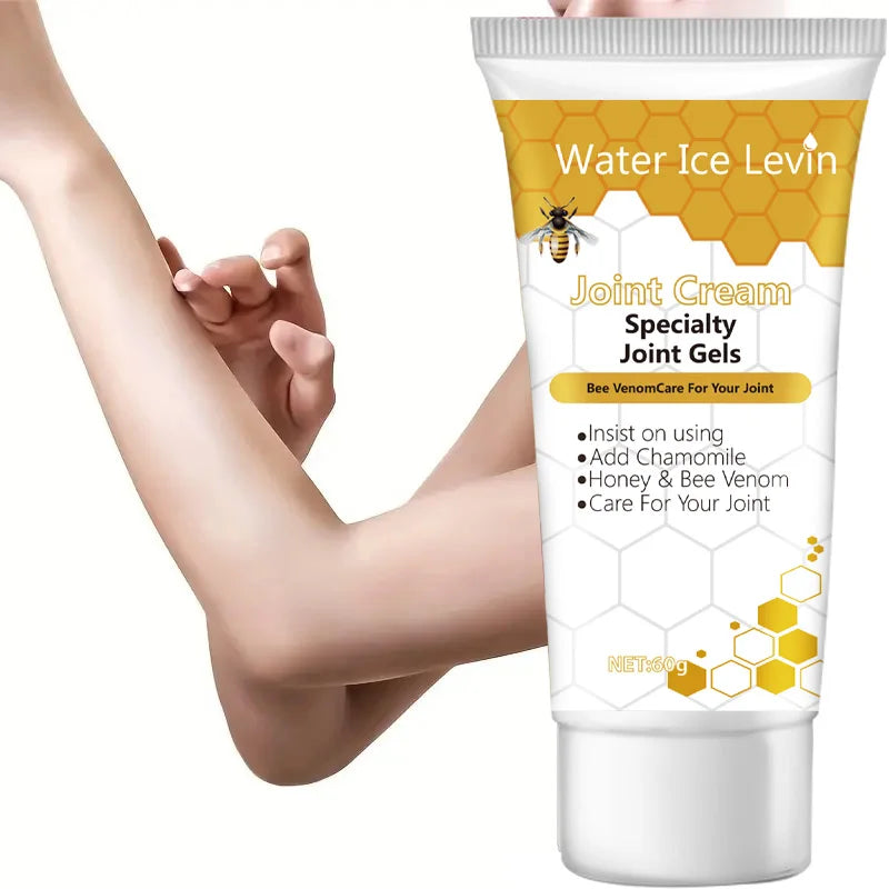 Bee Venom Joint Cream – Hyaluronic Acid Moisturising Lotion for Anti-Aging & Soothing Relief