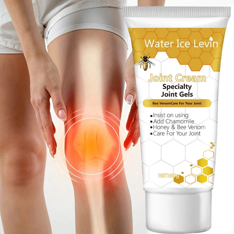 Bee Venom Joint Cream – Hyaluronic Acid Moisturising Lotion for Anti-Aging & Soothing Relief