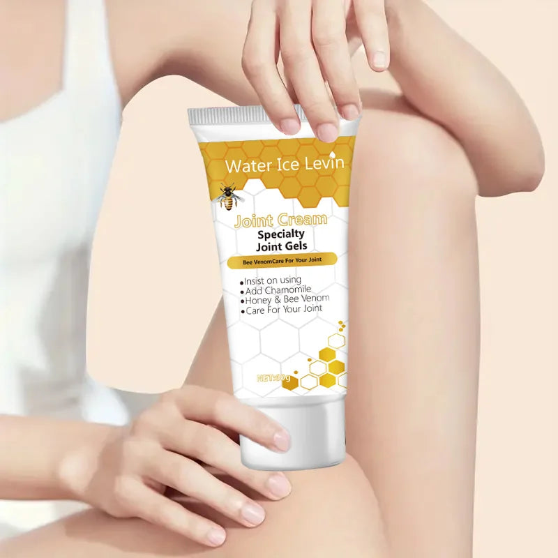 Bee Venom Joint Cream – Hyaluronic Acid Moisturising Lotion for Anti-Aging & Soothing Relief
