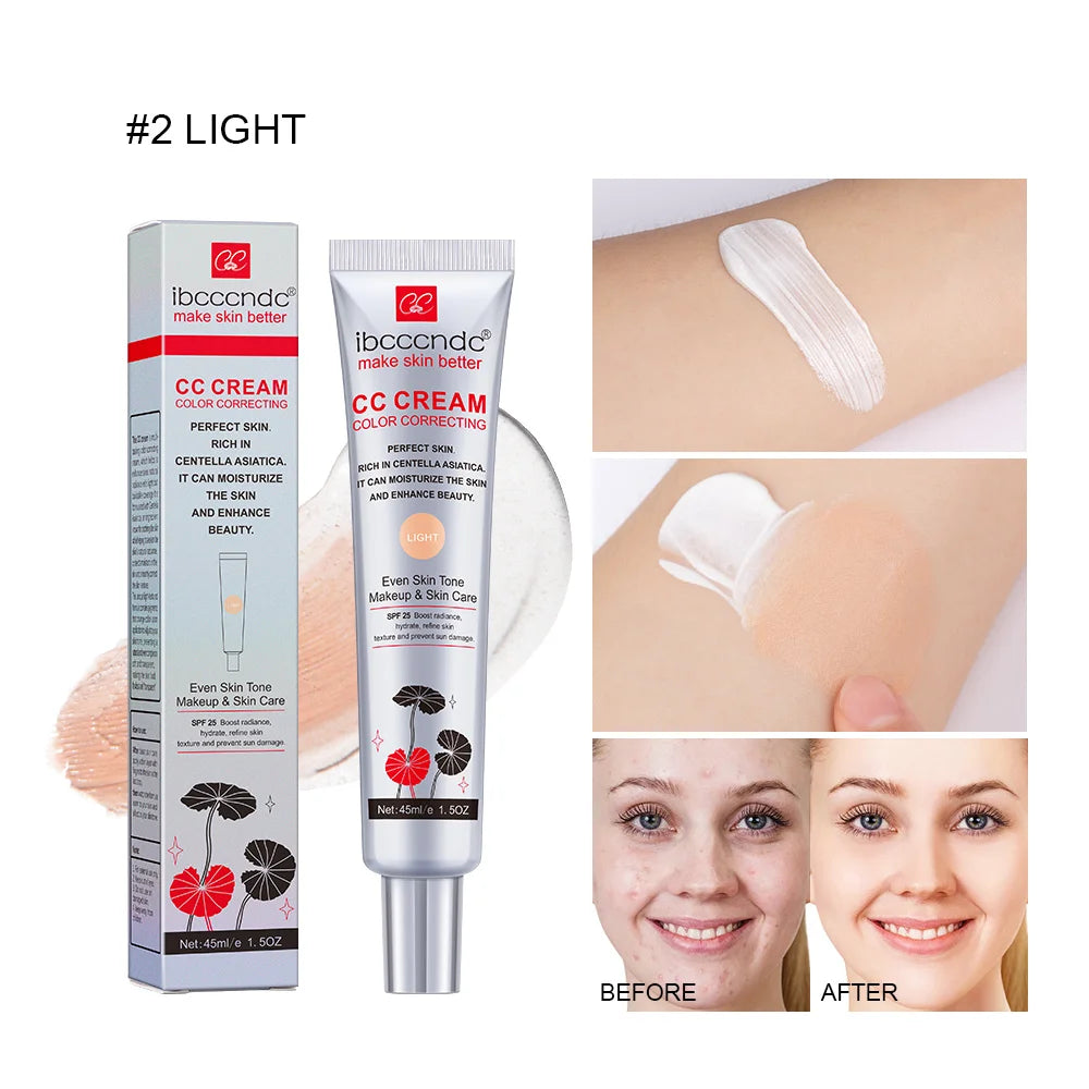 CC Cream BB Cream – Natural Concealer & Whitening Liquid Foundation with Centella Asiatica