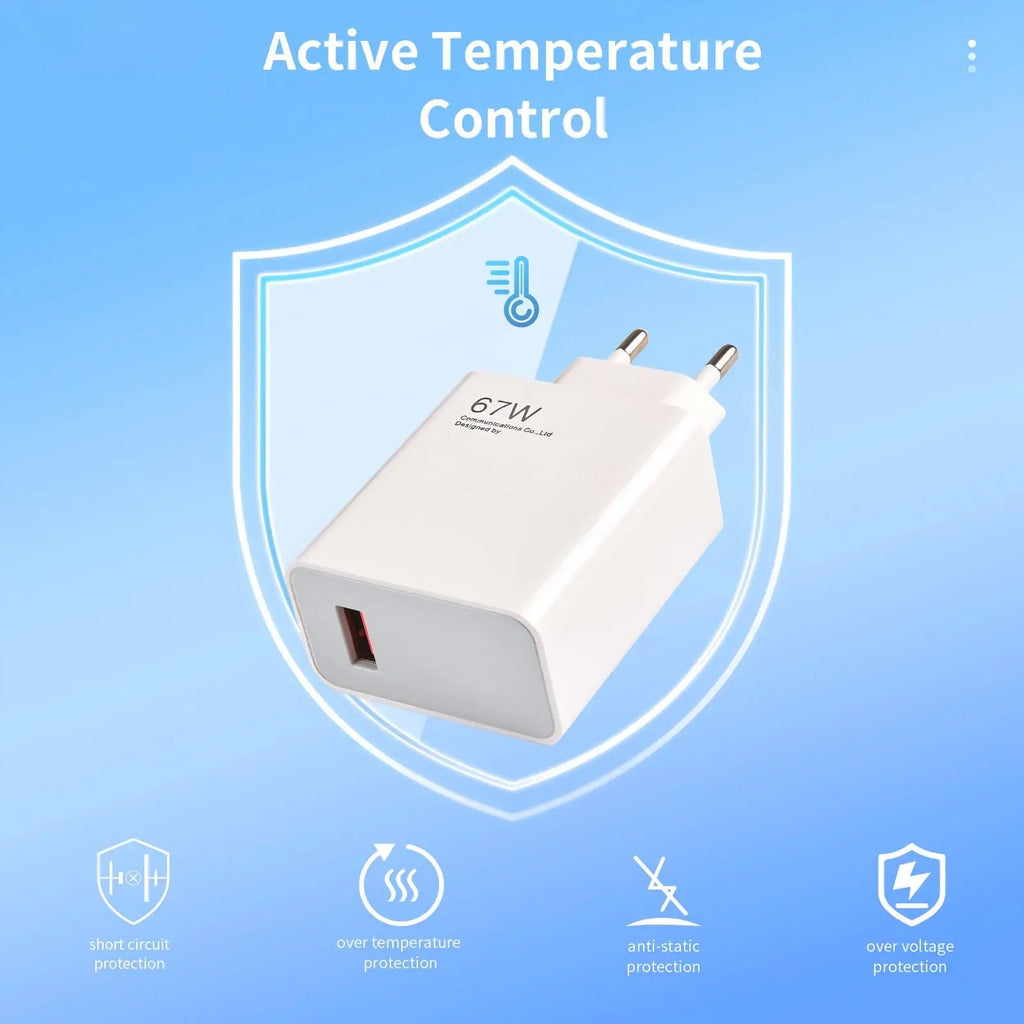 100–240V USB Travel Charger